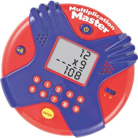 LEARNING RESOURCES Multiplication Master Electronic Flash Card, Age 7-Up, Ast LRNLER6967
